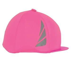 Reflector Hat Cover by Hy Equestrian One Size Pink