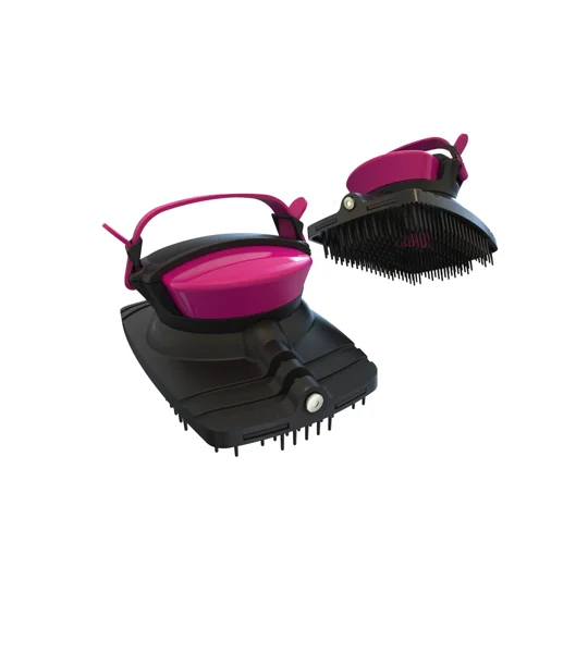 Hushbrush - Black/Raspberry
