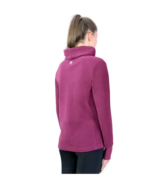 Hy Equestrian Synergy Cowl Neck Top - Fig