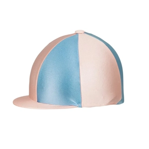Hy Equestrian Two Tone Lycra Silks - Pastel Blue/Pastel Pink