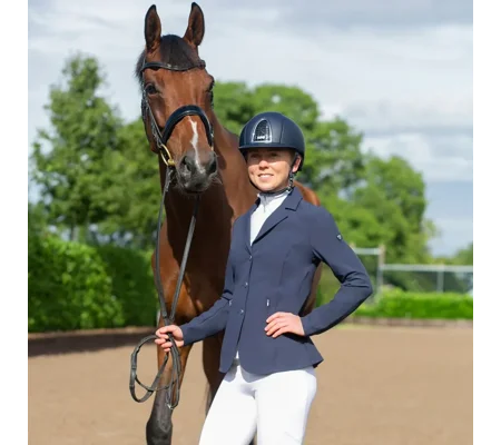 Hy Equestrian Silvia Show Jacket Navy