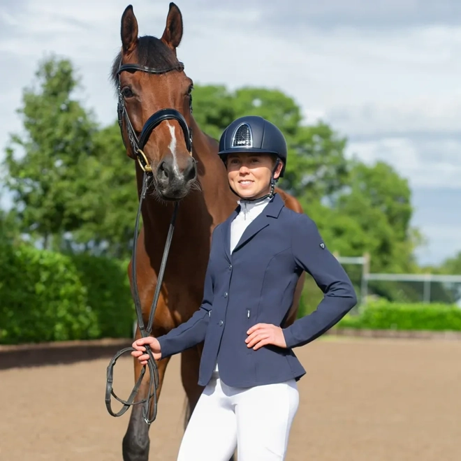 product Image for Hy Equestrian Silvia Show Jacket  Navy