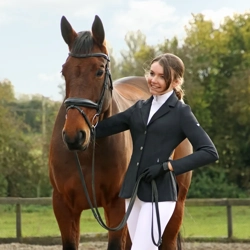 Hy Equestrian Silvia Show Jacket Black