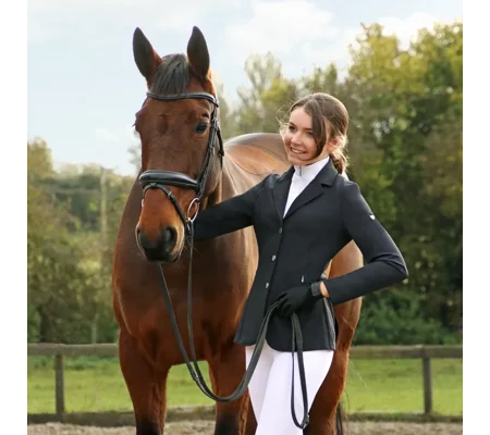 Hy Equestrian Silvia Show Jacket Black