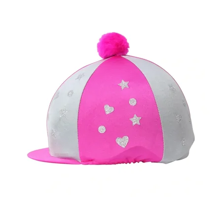 Hy Equestrian Glitter Magic Hat Cover
