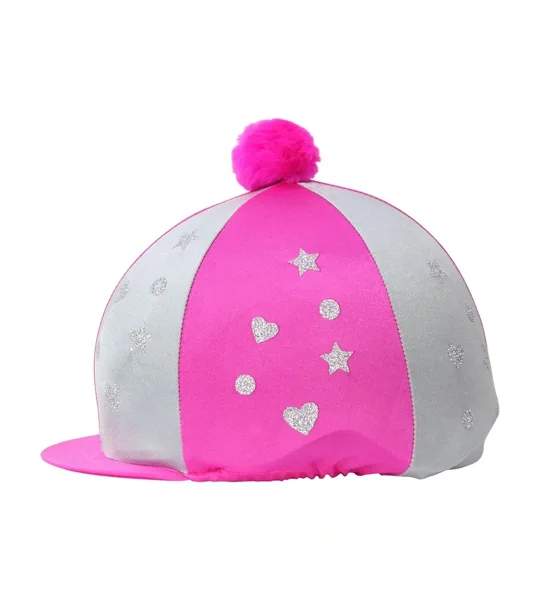 Hy Equestrian Glitter Magic Hat Cover