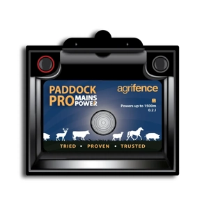Agrifence Paddock Pro Energiser - Black