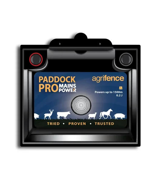 Agrifence Paddock Pro Energiser - Black