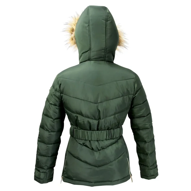 Additional Image for Coldstream Cornhill Quilted Coat Fern Green