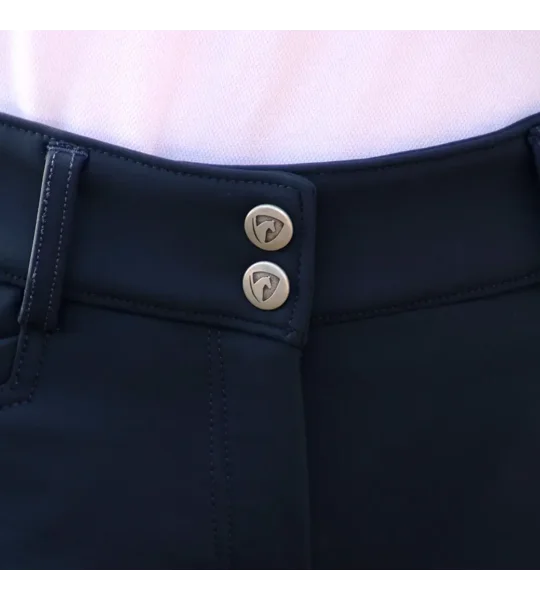 Hy Equestrian Arctic Polar Softshell Breeches Navy