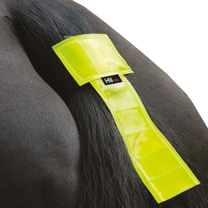 HyVIZ Tail Band by Hy Equestrian  One Size Yellow