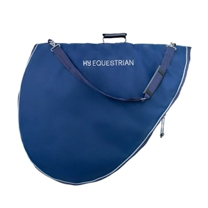 Hy Equestrian Saddle Bag One Size Navy/Grey