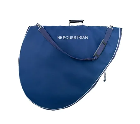 Hy Equestrian Saddle Bag One Size Navy/Grey