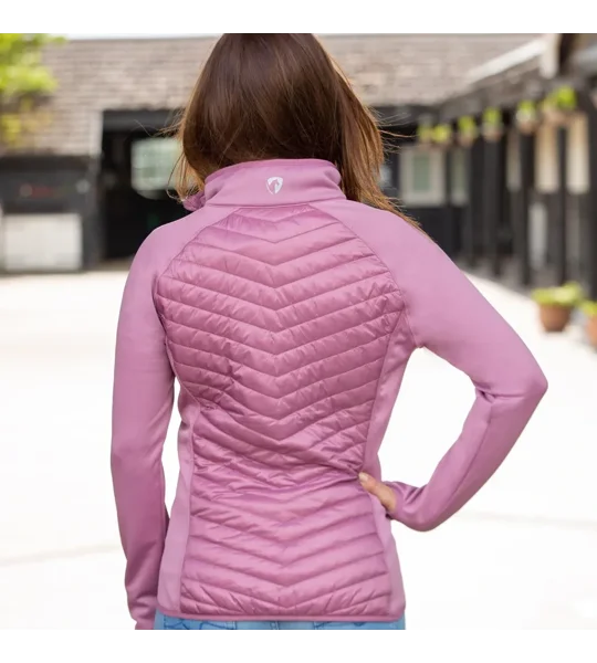 Hy Equestrian Synergy Sync Lightweight Padded Jacket Grape