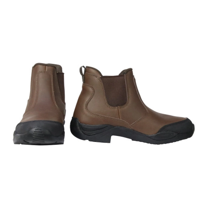 Additional Image for Hy Equestrian Crowden Jodhpur Boots - Brown