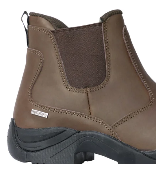 Hy Equestrian Crowden Jodhpur Boots - Brown