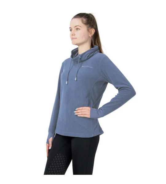 Hy Equestrian Synergy Cowl Neck Top - Riviera