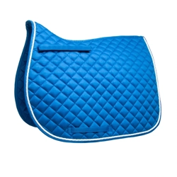 Hy Equestrian Splendid Showjump Saddle Pad   Blue/White