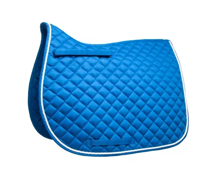 Hy Equestrian Splendid Showjump Saddle Pad Blue/White
