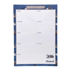 Hy Equestrian Thelwell Collection A4 Weekly Planner - Classic Blue