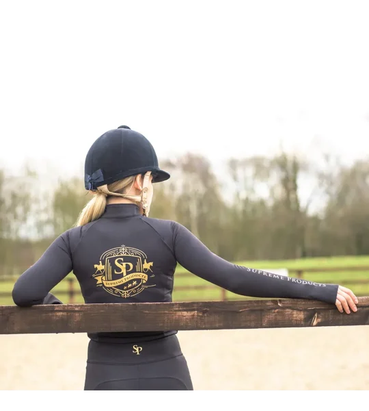 Supreme Products Active Show Rider Base Layer - Black/Gold