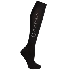 Coldstream Cavers Diamante Socks Adult 4-8 Black