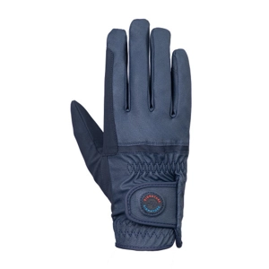 Hy Signature Riding Gloves - Navy