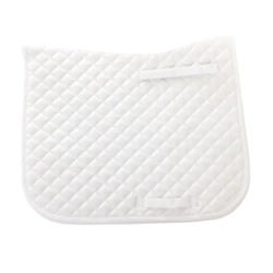 Hy Equestrian Dressage Saddle Cloth White