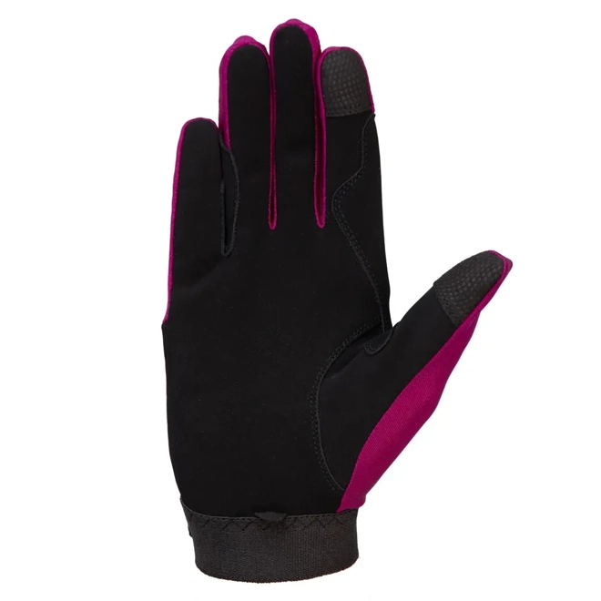 Additional Image for Hy Equestrian Absolute Fit Glove   Purple