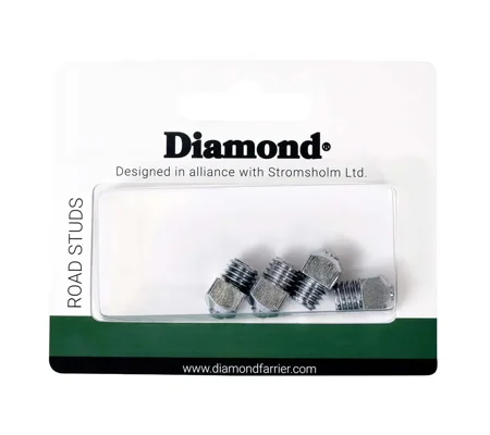 Stromsholm Diamond Road Studs - 4 Piece