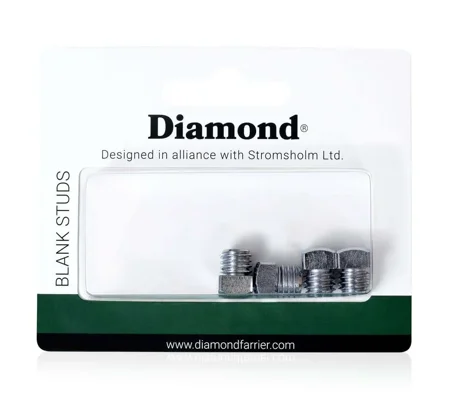 Stromsholm Diamond Blank Studs - 4 Piece