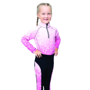 Pony Fantasy Riding Tights by Little Rider - Navy/Pink - 3-14 Years