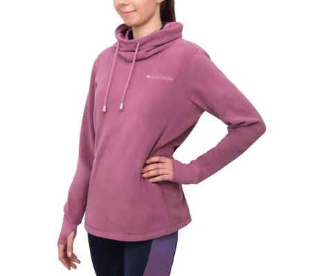 Hy Equestrian Synergy Cowl Neck Top - Grape