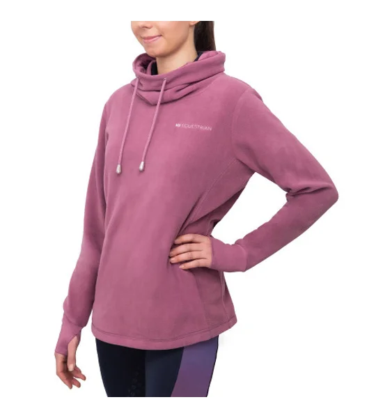 Hy Equestrian Synergy Cowl Neck Top - Grape