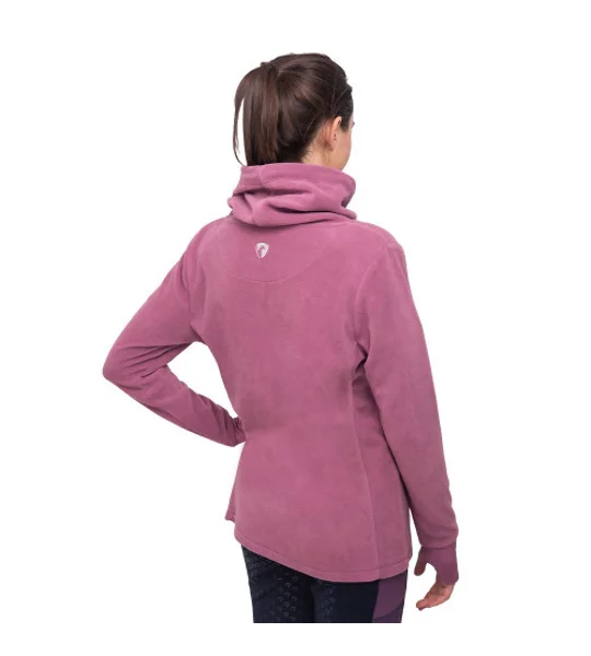 Hy Equestrian Synergy Cowl Neck Top - Grape