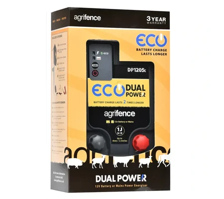 Agrifence Dual Power Eco Energiser 3J (DP1220e)