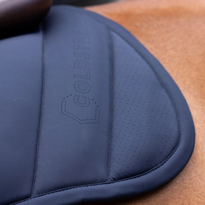 Additional Image for Coldstream Edrom Close Contact Saddle Pad  Navy