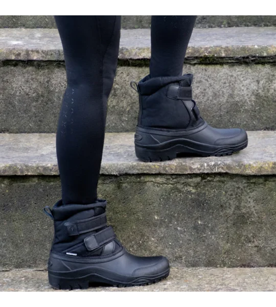 Hy Equestrian Winster Short Winter Boots - Black