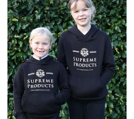 Supreme Products Active Junior Show Rider Hoodie - Black/Gold