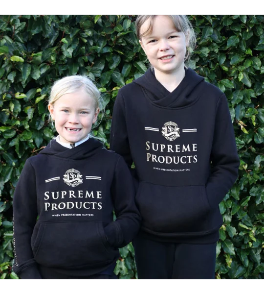 Supreme Products Active Junior Show Rider Hoodie - Black/Gold