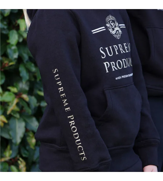 Supreme Products Active Junior Show Rider Hoodie - Black/Gold