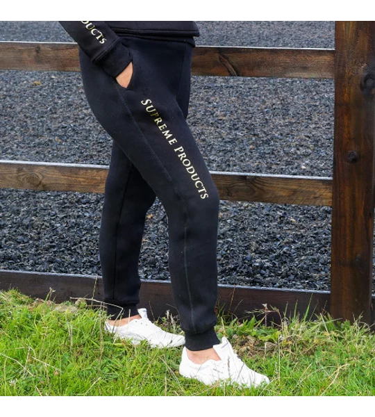 Supreme Products Active Junior Show Rider Joggers - Black/Gold