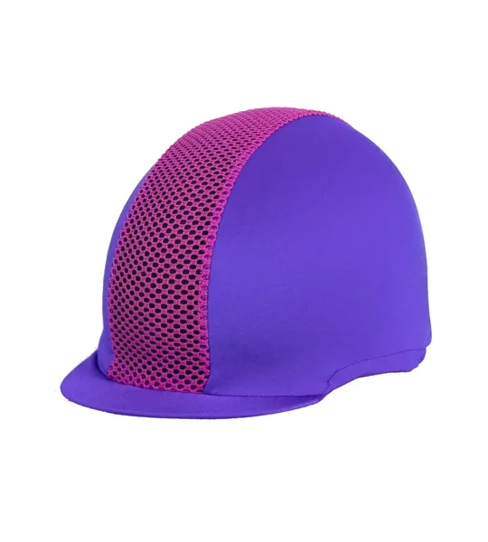 Hy Equestrian Mesh Hat Cover Purple/Pink