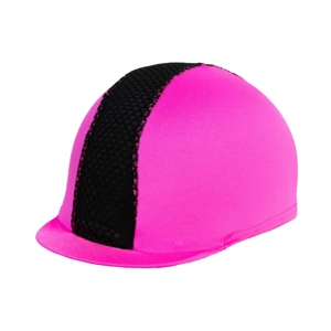 Hy Equestrian Mesh Hat Cover   Pink/Black