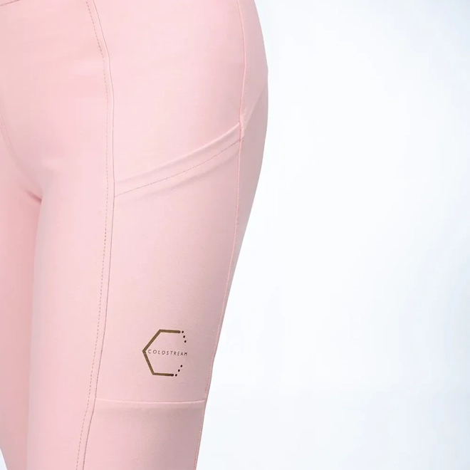 Additional Image for Coldstream Cranshaws Riding Tights  Blush Pink