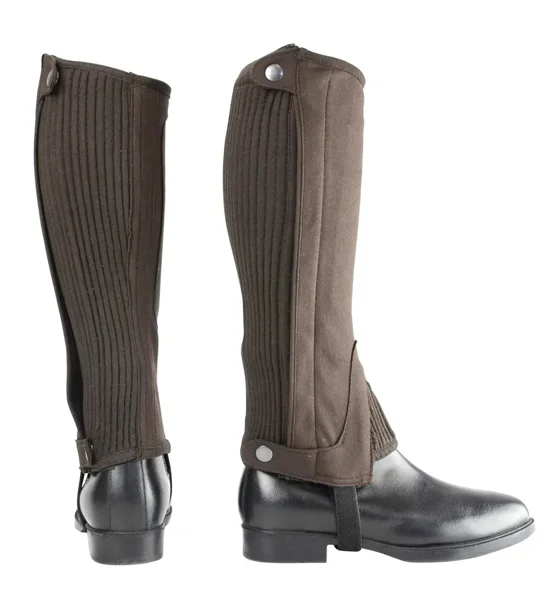 Hy Equestrian Amara Half Chaps Brown