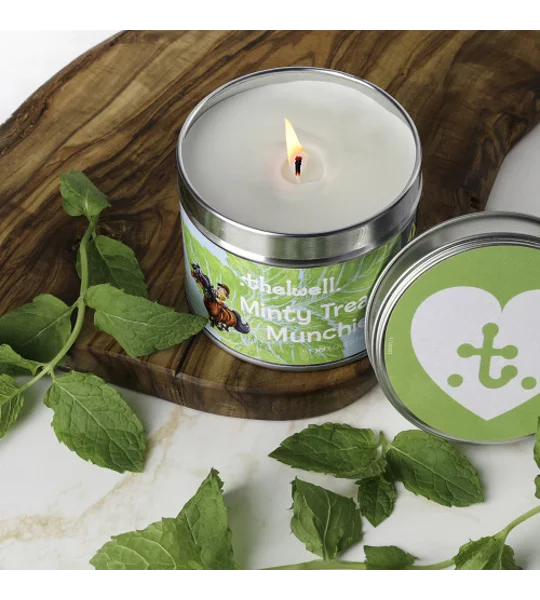 Hy Equestrian Thelwell Collection Candle - Minty Treat Munchies - 250ml