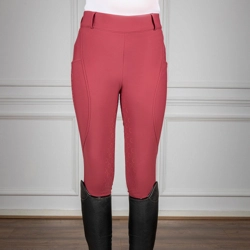 Coldstream Balmore Thermal Riding Tights Burgundy