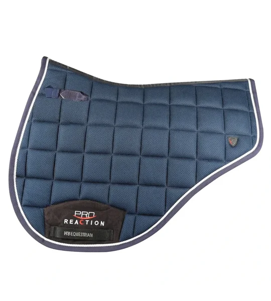 ProReaction 3D Mesh Close Contact Saddle Pad by Hy Equestrian Navy