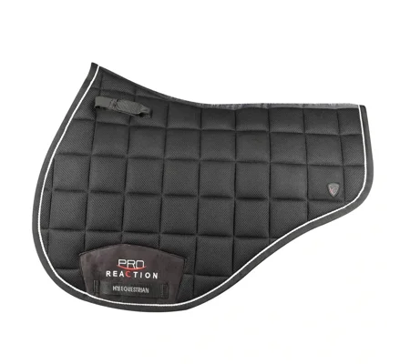 ProReaction 3D Mesh Close Contact Saddle Pad by Hy Equestrian Black